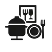 Kitchen and Table Icon